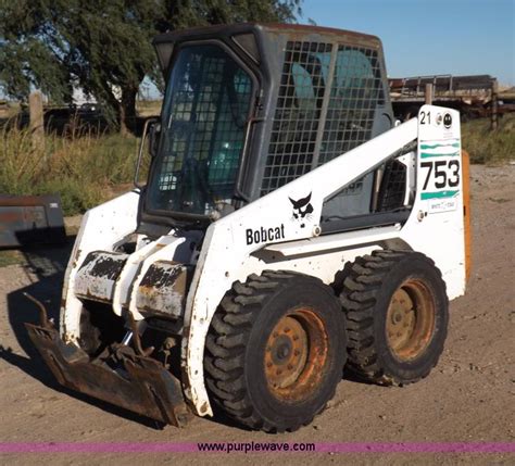 2002 bobcat 753 skid steer|bobcat 753 skid steer specifications.